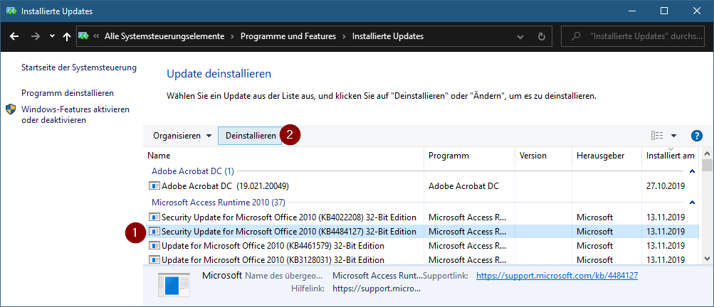 https://www.ludothekprogramm.ch/images/forum/2019_11_14_16_48_16_Installierte_Updates.png