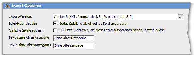 Internetexport Spielkind einzeln